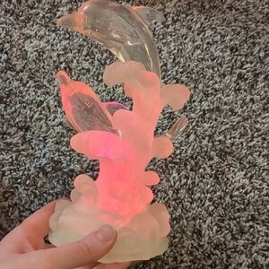 Illuminated Dolphin Figurine